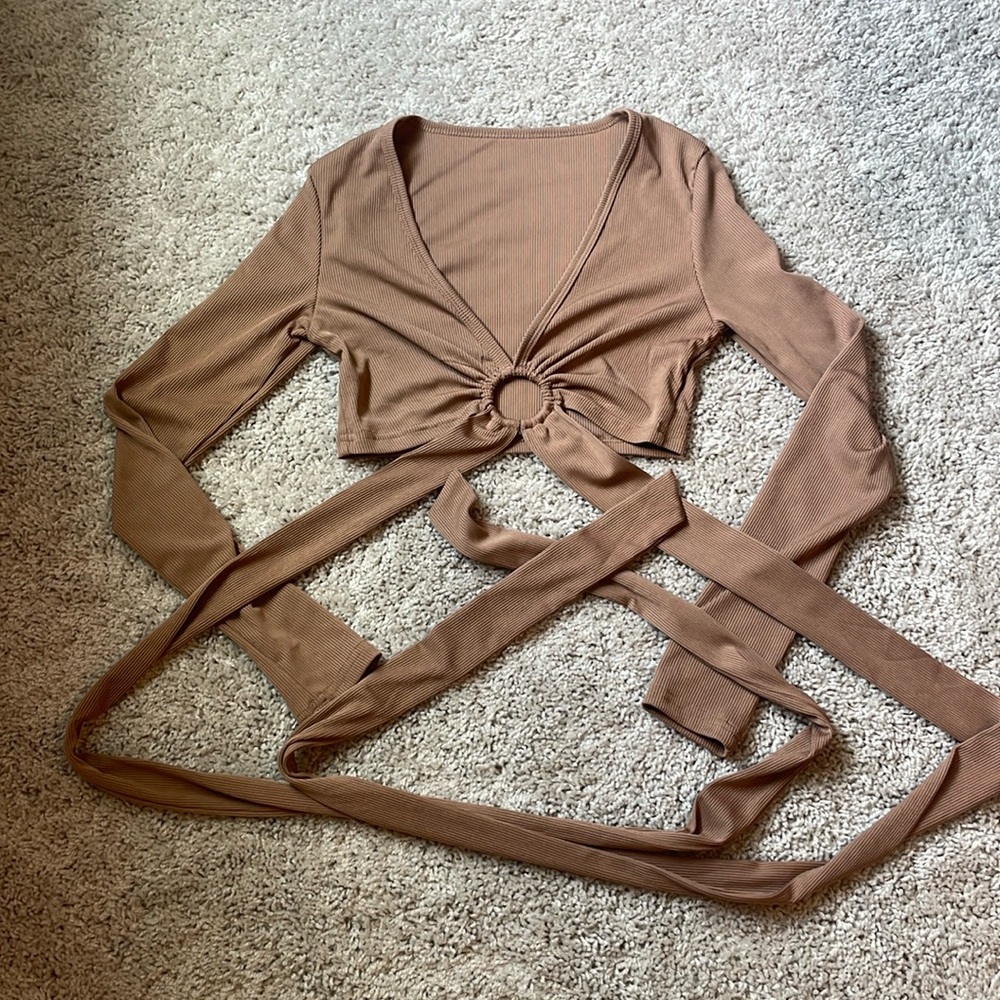 Wrap Around Crop Top